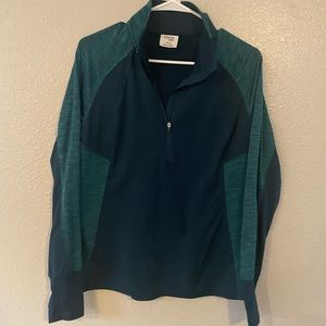 Teal active sweater